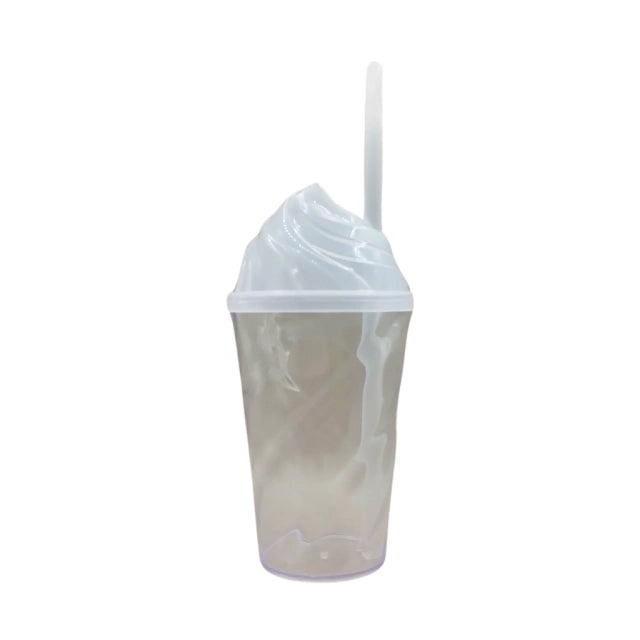 Copo Twister 300ml em Acrílico+ TAMPA P/ CHANTILY