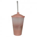 Copo Twister 600ml Degradê + TAMPA LISA/ CANUDO