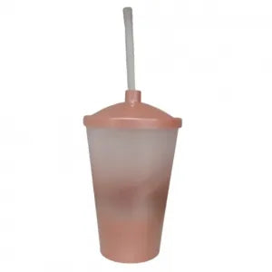 Copo Twister 600ml Degradê + TAMPA LISA/ CANUDO