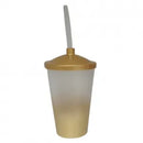 Copo Twister 600ml Degradê + TAMPA LISA/ CANUDO