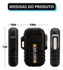 Isqueiro de Plasma Recarregável