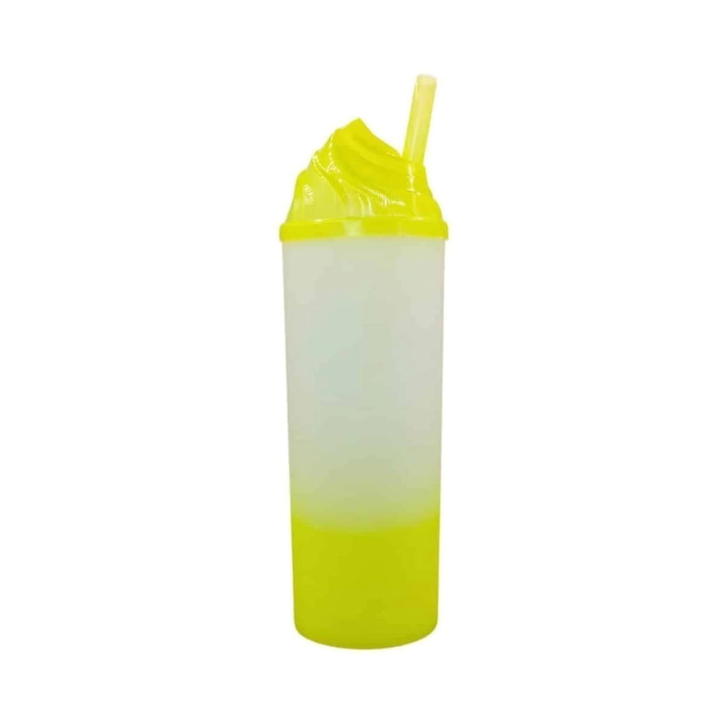 COPO LONG DRINK DEGRADE 350ml +CANUDO G/TAMPA CHANTILY