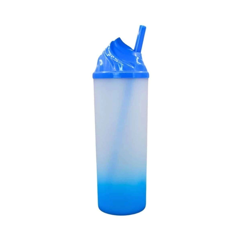 COPO LONG DRINK DEGRADE 350ml +CANUDO G/TAMPA CHANTILY