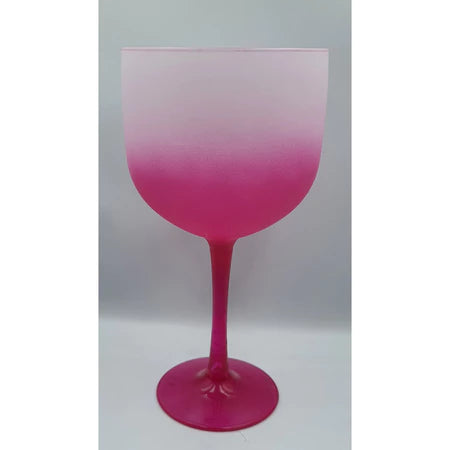 Taça Gin de Acrílico DEGRADE ACRILICO/JATEADO 580mls