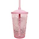 Copo Twister 600ml em Acrílico + TAMPA LISA/ CANUDO