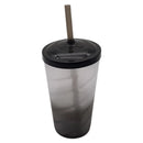 Copo Twister 600ml Degradê + TAMPA LISA/ CANUDO