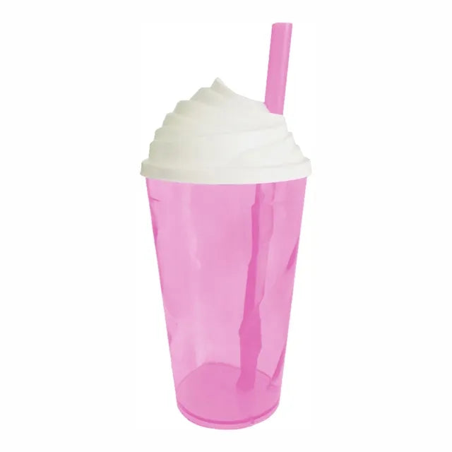Copo Twister 300ml em Acrílico+ TAMPA P/ CHANTILY