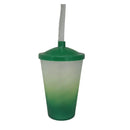 Copo Twister 600ml Degradê + TAMPA LISA/ CANUDO