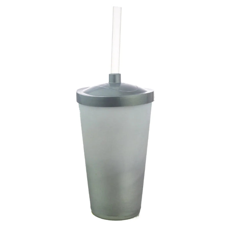 Copo Twister 600ml Degradê + TAMPA LISA/ CANUDO